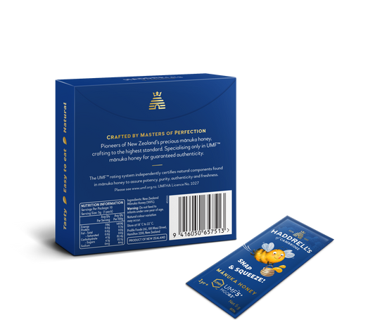 Snap Packs for Kids UMF™ 5+ Mānuka Honey